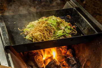 やきそば　Grilled soba (baked noodle dishes) 