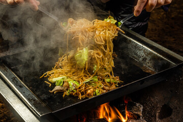 やきそば　Grilled soba (baked noodle dishes) 