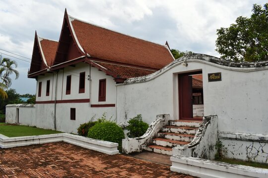 Thai style wooden house, Formerly a government place and the residence of the Governor of Phatthalung, THAILAND.