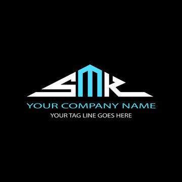 SMK letter logo creative design with vector graphic