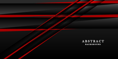 Dark red nd black corporate design
