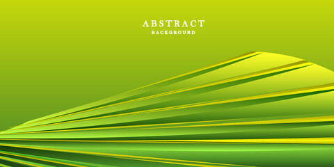 Abstract green and yellow background