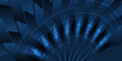 Modern blue background