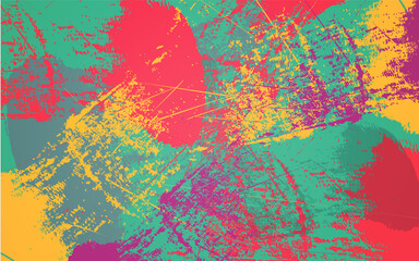 Splash paint abstarct colorful background