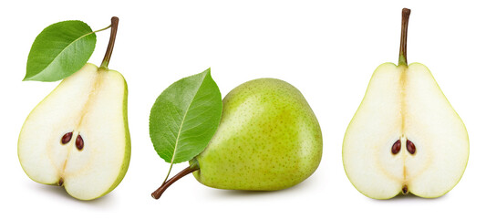 Obraz premium Pear isolated on white background