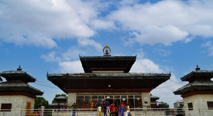 spiritual temple in nepal image