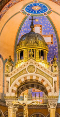 Fototapeta na wymiar Cathedral Saint Mary Mejor Basilica Altar Marseille France