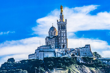 Notre Dame de la Garde Church Marseille France