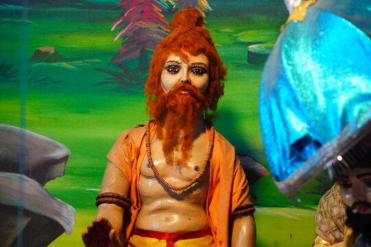 Statue Of Sadhu Rishi Image