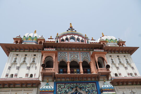 janakpur dhaam upper half image birth palace of sita mata in nepal