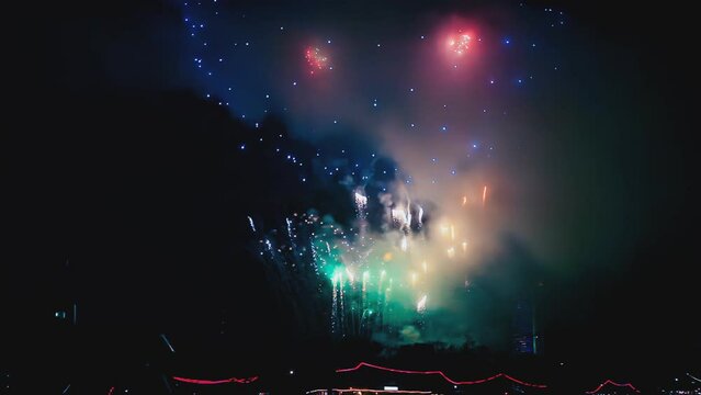 Feuerwerk zum Stadtfest