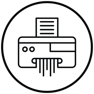 recommend clip art: Paper Shredder Icon Style