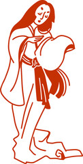 illustration of a person