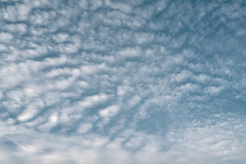 Blue sky with clouds background