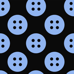 Vector flat hand drawn seamless pattern