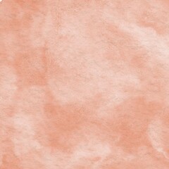 Abstract Watercolour Background Orange