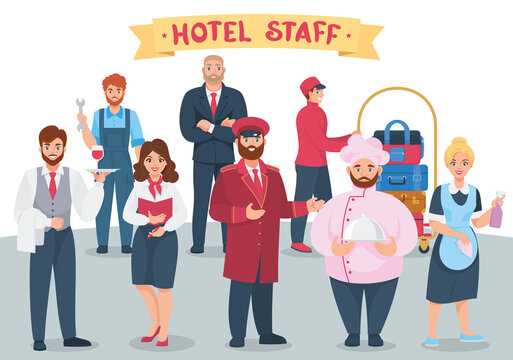 Hotel Staff Members Composition