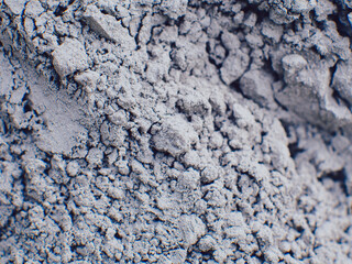 cement dust close up