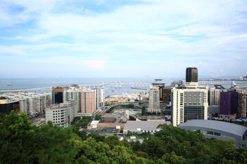 Fototapeta premium ギアの丘（東望洋山）から望むマカオMacauの風景
