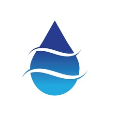 Fototapeta premium Water drop Logo Template vector