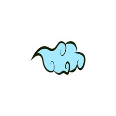 cloud vector icon illustration design
