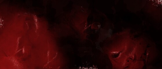 赤い煙状のモヤがある暗い赤系の背景テクスチャ