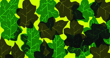 Seamless Leaves Background