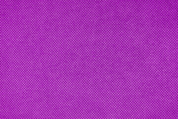 Texture background of velours purple fabric. Fabric texture of upholstery furniture textile material, design interior, wall decor. Fabric texture close up, backdrop, wallpaper.