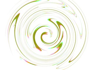 曲線で描かれた抽象的なイメージ