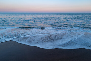 Sea or ocean water, seascape seaside, amazing coastline landscape background.
