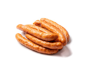 Smoked sausage isolated