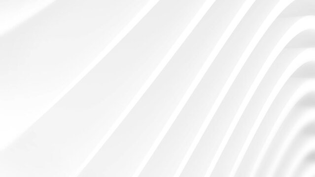 Abstract White Polygonal Background Loop
