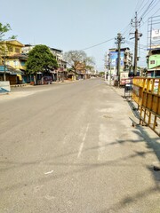 the street of the city