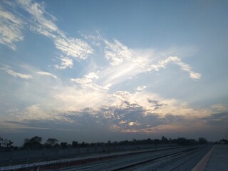 railway in the sky
