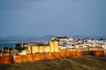 Obraz na płótnie Canvas Elvas historical center, Portugal, HDR Image