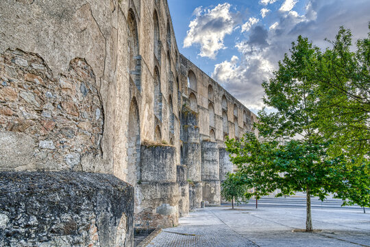 Elvas historical center, Portugal, HDR Image