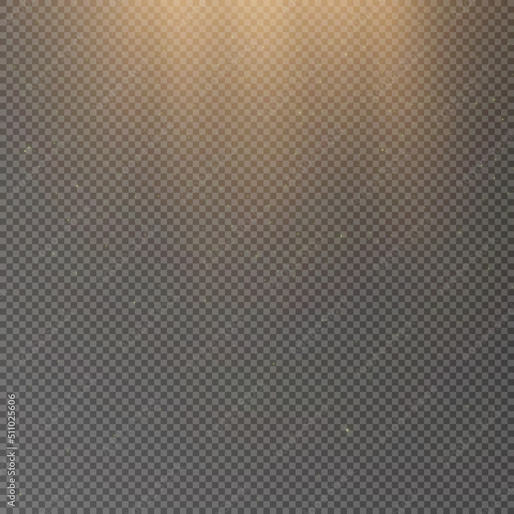 Poster lighting for the stage, transparent effects on a transparent background. bright lighting with spotli