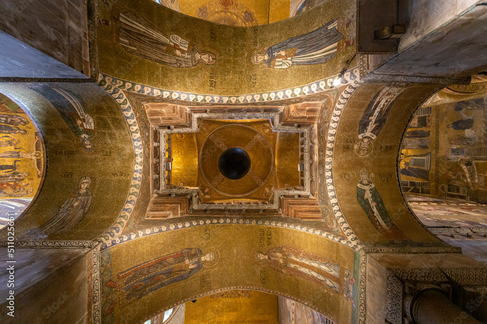 Wall mural Ceiling mosaics of the St Mark's Basilica in Venice