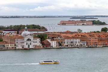 Obraz premium View of Venice from the St Mark's Campanile