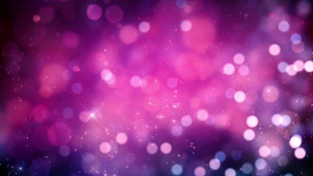 pink particles light purple background video
