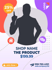 Social Media Banner 4 For Web Digital Poster Brochure Flyer etc 