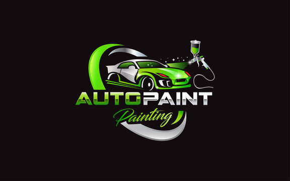 Illustration graphic vector of Auto Car Painting logo design template