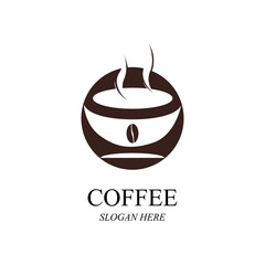 Coffee cup Logo Template