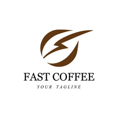 Obraz premium Coffee cup Logo Template