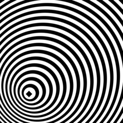 Concentric rings in abstract circle lines textured background.
