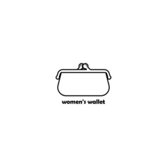 women's wallet icon