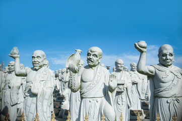 Naklejka premium Ksitigarbha Bodhisattva Temple, TanjungPinang, Bintan island