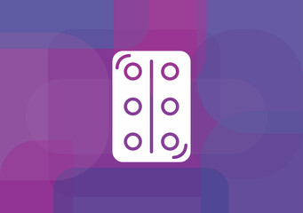 Pills icon line icon.vector illustration design