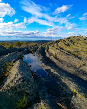 Basalt am Hirtstein Erzgebirge