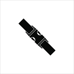 buckle icon. backpack buckle icon. vector illustration eps 10